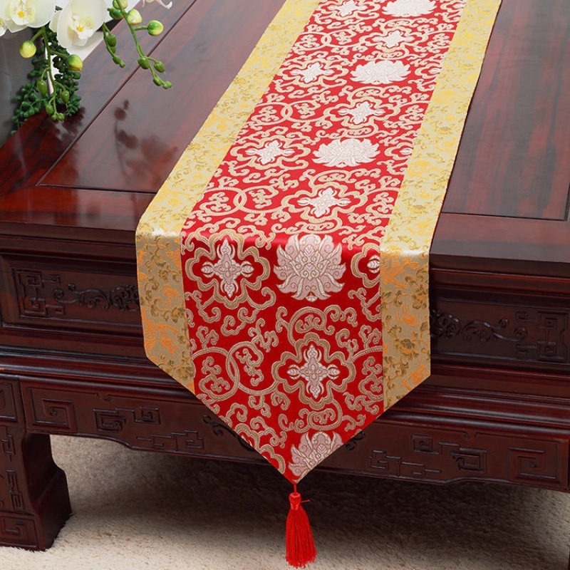 Table runner – zen-kineski stil za dnevni boravak, moderni minimalizam; materijal: Drugo; glavni sastav tkanine: Drugo; sadržaj glavnog materijala: 1; prostor: dnevni boravak