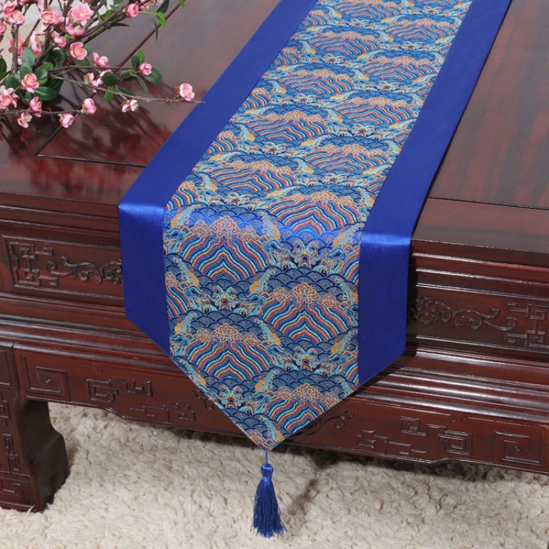 Table runner – zen-kineski stil za dnevni boravak, moderni minimalizam; materijal: Drugo; glavni sastav tkanine: Drugo; sadržaj glavnog materijala: 1; prostor: dnevni boravak
