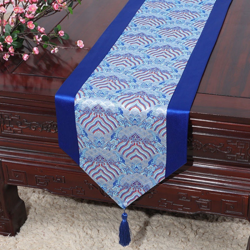 Table runner – zen-kineski stil za dnevni boravak, moderni minimalizam; materijal: Drugo; glavni sastav tkanine: Drugo; sadržaj glavnog materijala: 1; prostor: dnevni boravak