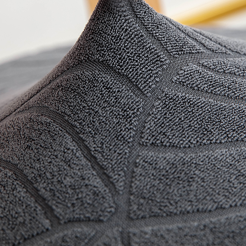 Set husă pentru scaun (Poliester; Model floral; Antiderapant; Formă pătrată; Stil modern minimalist)