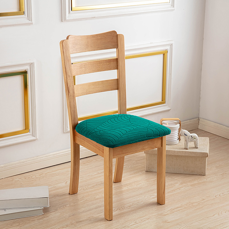 Set husă pentru scaun (Poliester; Model floral; Antiderapant; Formă pătrată; Stil modern minimalist)