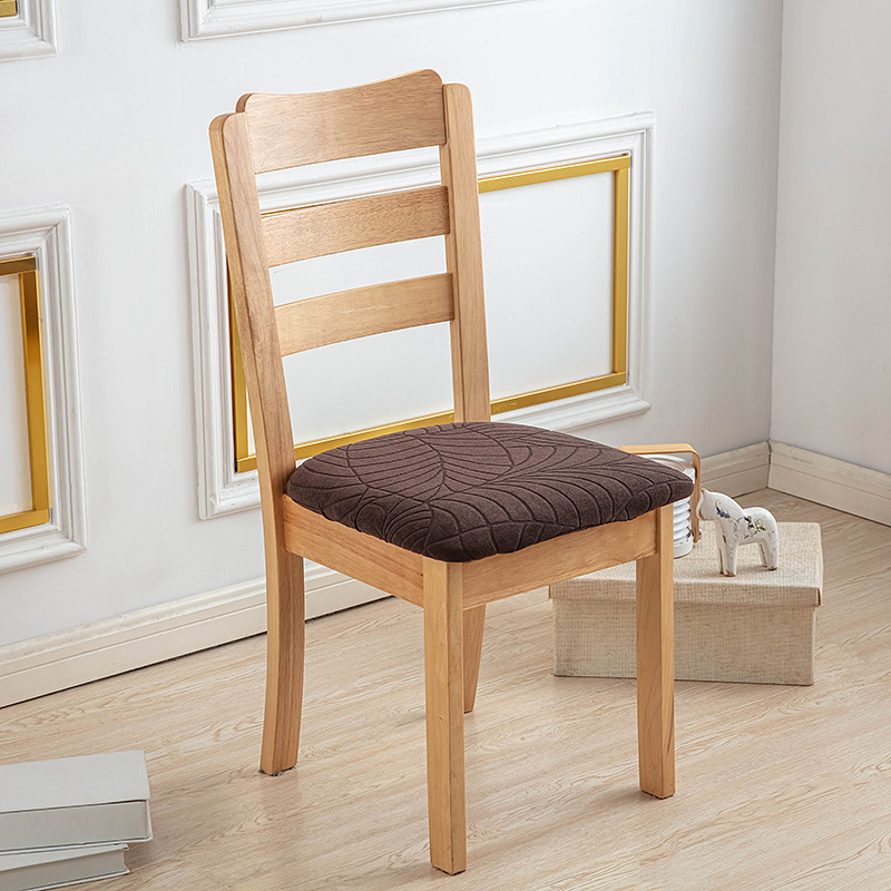 Set husă pentru scaun (Poliester; Model floral; Antiderapant; Formă pătrată; Stil modern minimalist)