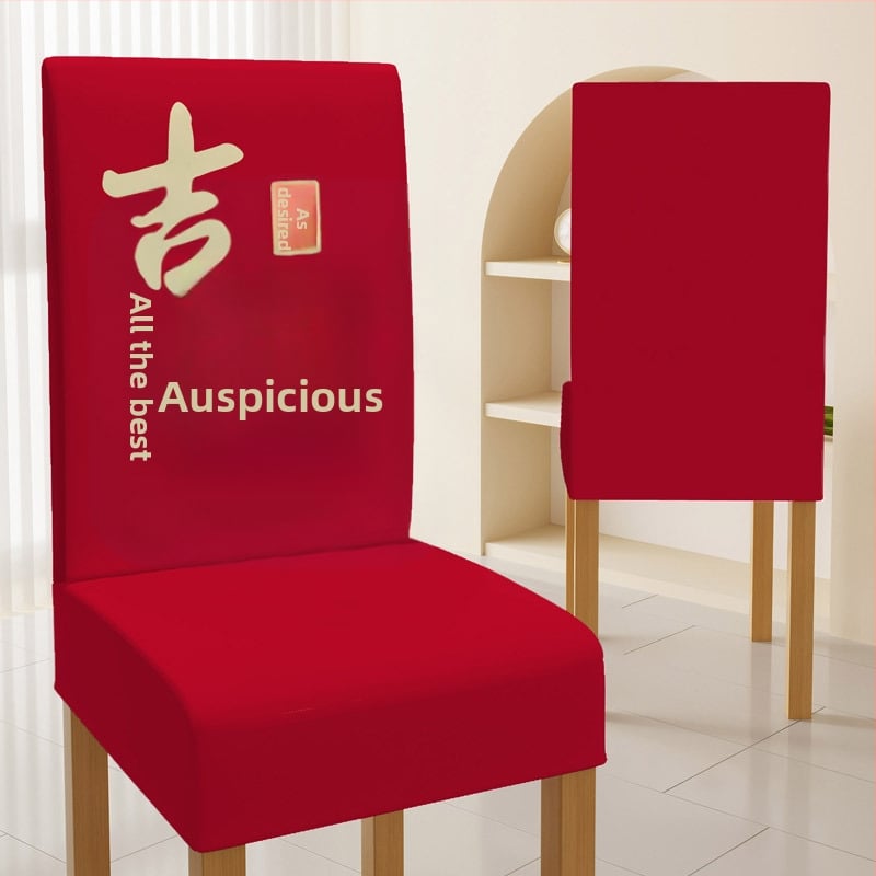 Elastīgs viengabala krēsla pārvalks no poliestera, piemērots kāzām un viesnīcu interjeriem