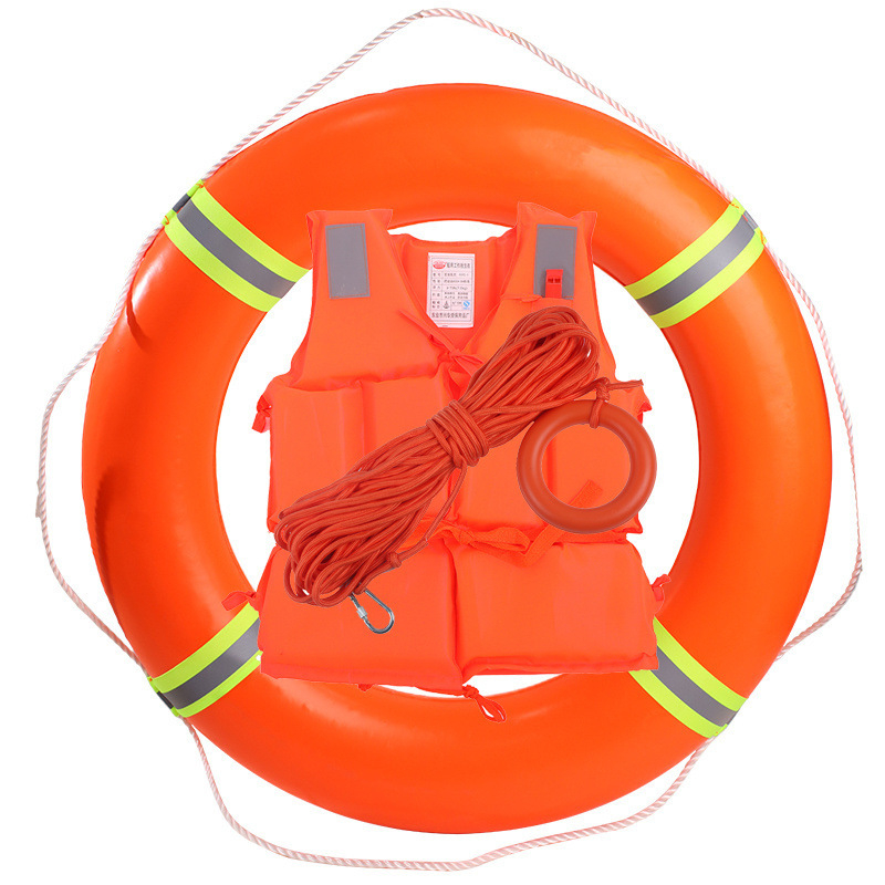 Pieaugušo glābšanas riņķis, PVC jūras, profesionāls, biezināts ciets plastmasas riņķis ar reklāmas logotipu