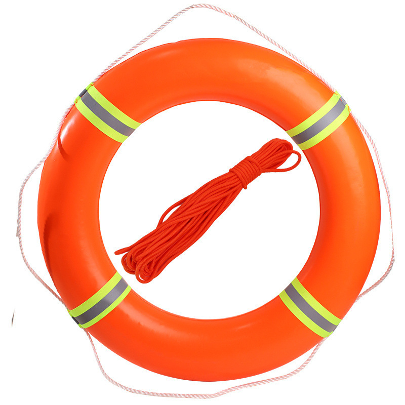 Pieaugušo glābšanas riņķis, PVC jūras, profesionāls, biezināts ciets plastmasas riņķis ar reklāmas logotipu