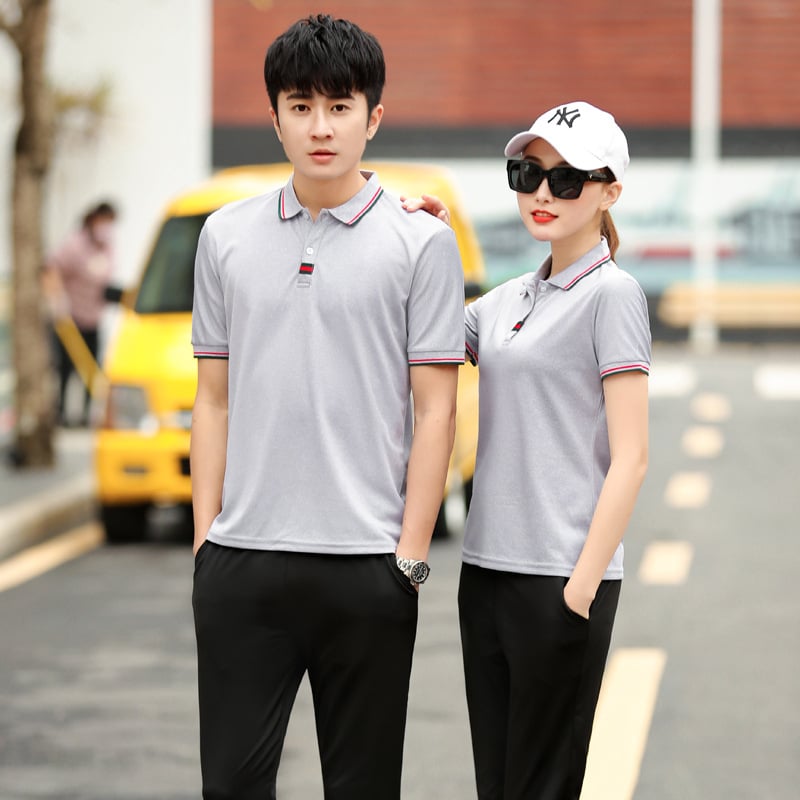 Keske Vasaros unisex sportinis komplektas su trumpomis rankovėmis marškinėliais ir ilgomis kelniomis, 100% poliesteris