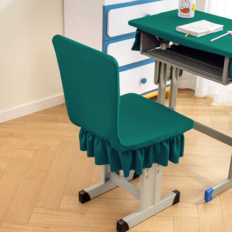 Skolas krēsla pārvalks – viengabala, elastīgs, poliesters, vienkāršs un moderns stils