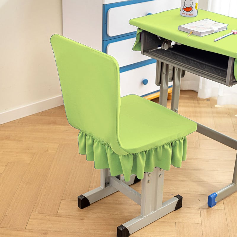Skolas krēsla pārvalks – viengabala, elastīgs, poliesters, vienkāršs un moderns stils