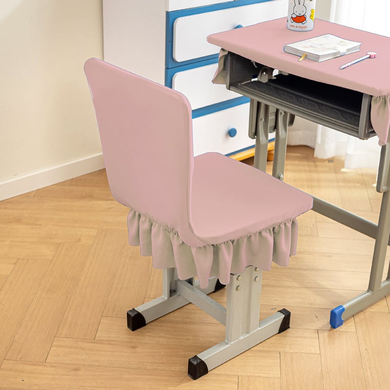 Skolas krēsla pārvalks – viengabala, elastīgs, poliesters, vienkāršs un moderns stils
