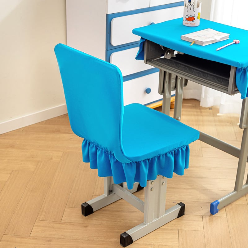 Skolas krēsla pārvalks – viengabala, elastīgs, poliesters, vienkāršs un moderns stils