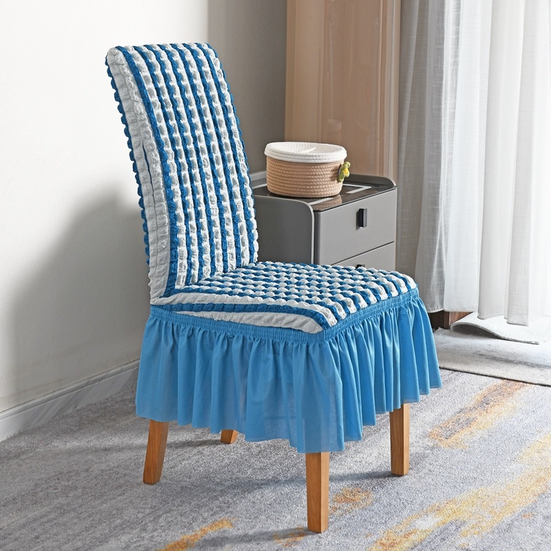 Ibanas Navlaka za Stolicu - Poliester, Otporna na Habanje, Otporna na Prašinu, Dekorativna, Prugasti Uzorak