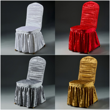 Krēsla pārvalks – kāzu stils, viesnīcas dizains, maisījuma materiāls