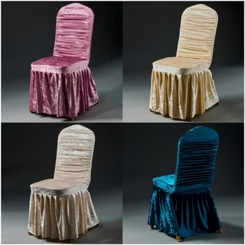 Krēsla pārvalks – kāzu stils, viesnīcas dizains, maisījuma materiāls
