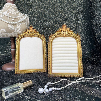 Papuošalų laikiklis staliniam naudojimui – vieno aukšto, daugiafunkcinis ekspozicijai karolėlėms ir auskarams