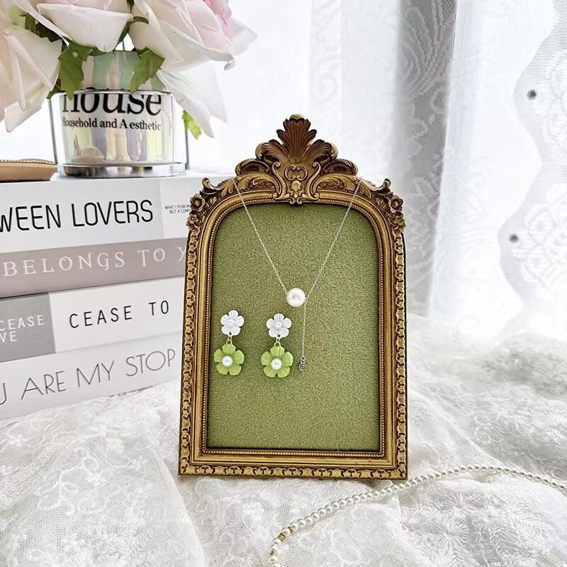 Papuošalų laikiklis staliniam naudojimui – vieno aukšto, daugiafunkcinis ekspozicijai karolėlėms ir auskarams