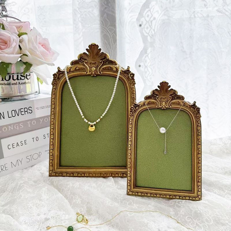 Papuošalų laikiklis staliniam naudojimui – vieno aukšto, daugiafunkcinis ekspozicijai karolėlėms ir auskarams