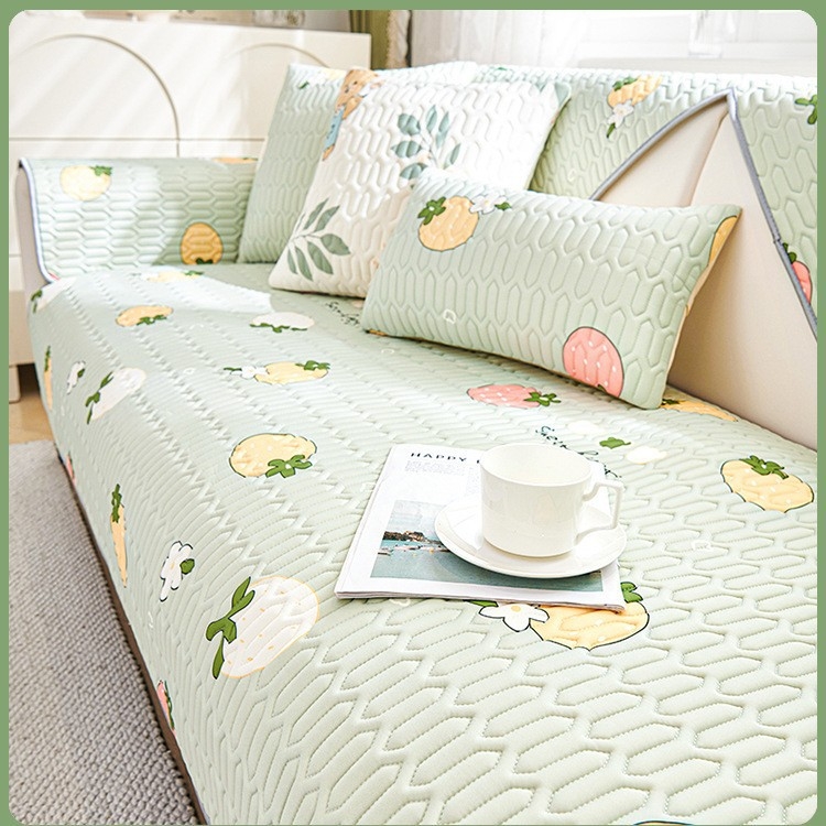 Dīvāna spilvena pārvalks ar dabīgu lateksu (>90%), izšūts audums, pielāgojams, moderns stils