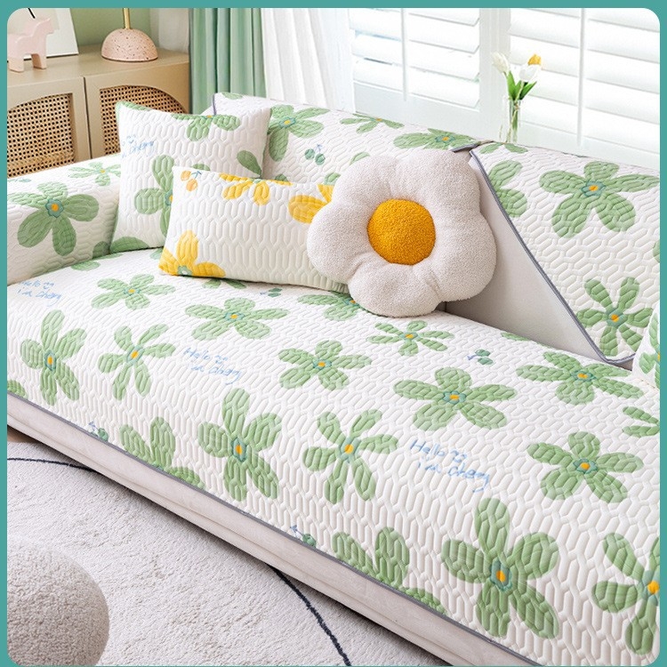 Dīvāna spilvena pārvalks ar dabīgu lateksu (>90%), izšūts audums, pielāgojams, moderns stils