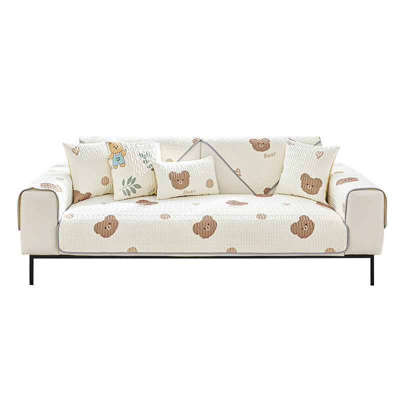 Dīvāna spilvena pārvalks ar dabīgu lateksu (>90%), izšūts audums, pielāgojams, moderns stils