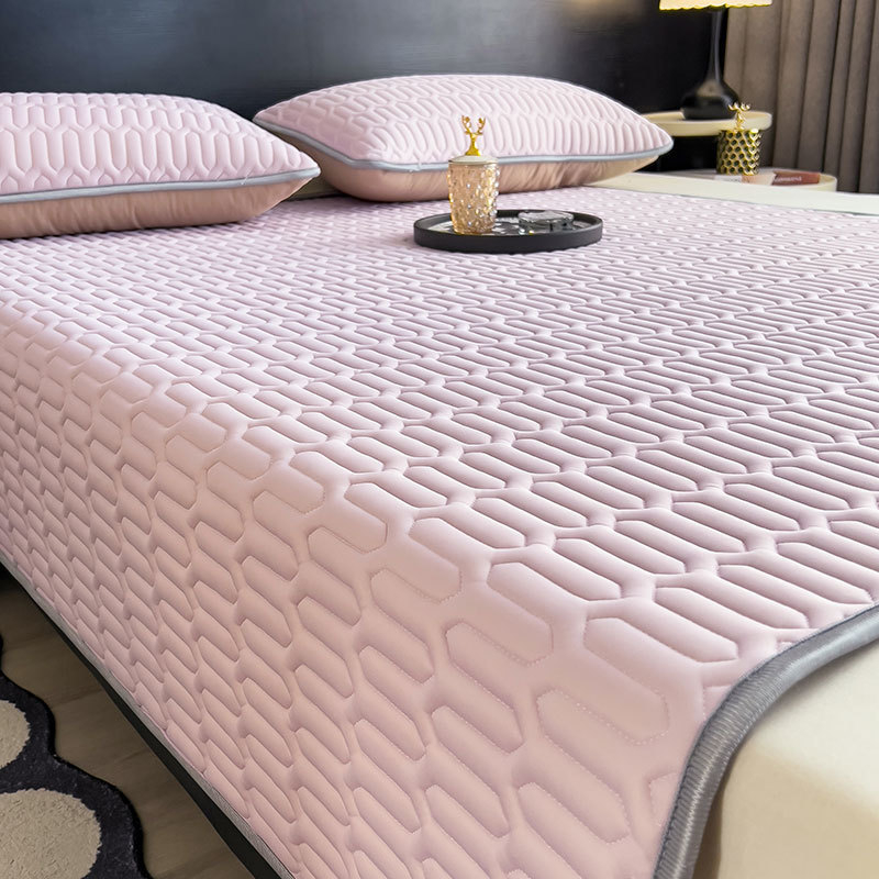 Trīsdaļīgs latexes dzesējošais mats ar Ice Silk, salokāms, piemērots studentu internātam, vienguļajam guļvietai, mazgājams (Materiāls: mākslīgais latekss; Darījums: Cits; Lateksa saturs: zem 70%; Stils: Mūsdienu vienkāršība)