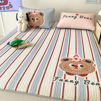 Trīs daļu atdzesējošs latex matrača komplekts bērnu gultām – mazgāšanai veļas mašīnā, saliekams, mūsdienīgs vienkāršs stils