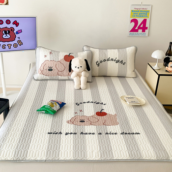 Trīs daļu atdzesējošs latex matrača komplekts bērnu gultām – mazgāšanai veļas mašīnā, saliekams, mūsdienīgs vienkāršs stils