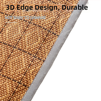 Lateksa matrac un tatami sūknīgs mats studentu kopmītnēs – svītraini, austs, reaktīvā krāsošana, materiāls: zīda