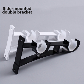 Romas stieņa stiprinājums aizkariem, alumīnija sakausējums, mūsdienīgs minimalistisks stils, modelis 5147, zīmols Jiadong