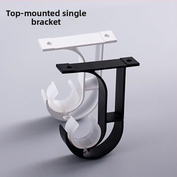 Romas stieņa stiprinājums aizkariem, alumīnija sakausējums, mūsdienīgs minimalistisks stils, modelis 5147, zīmols Jiadong