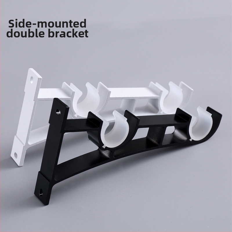 Držiak na rímsku tyč na závesy, hliníková zliatina, moderný minimalistický štýl, model 5147, značka Jiadong