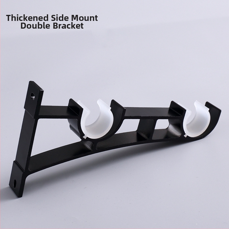 Romas stieņa stiprinājums aizkariem, alumīnija sakausējums, mūsdienīgs minimalistisks stils, modelis 5147, zīmols Jiadong