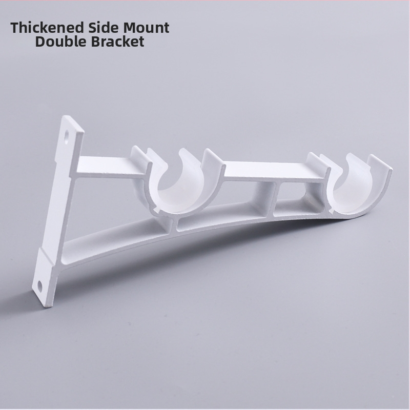 Romas stieņa stiprinājums aizkariem, alumīnija sakausējums, mūsdienīgs minimalistisks stils, modelis 5147, zīmols Jiadong