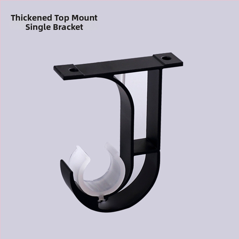 Romas stieņa stiprinājums aizkariem, alumīnija sakausējums, mūsdienīgs minimalistisks stils, modelis 5147, zīmols Jiadong