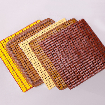 U veida bambusa sēdekļa spilvens ar lateksa pildījumu, birojam un viesistabai, Raksts: Solid, Houndstooth