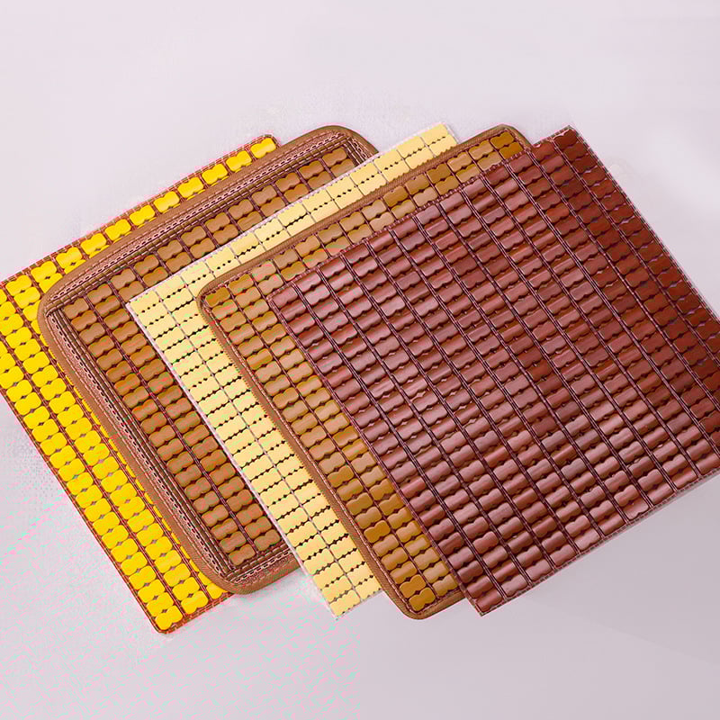 U veida bambusa sēdekļa spilvens ar lateksa pildījumu, birojam un viesistabai, Raksts: Solid, Houndstooth