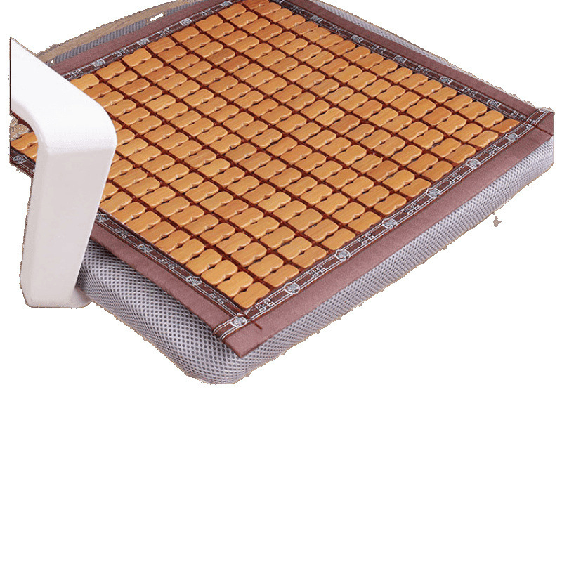 U veida bambusa sēdekļa spilvens ar lateksa pildījumu, birojam un viesistabai, Raksts: Solid, Houndstooth