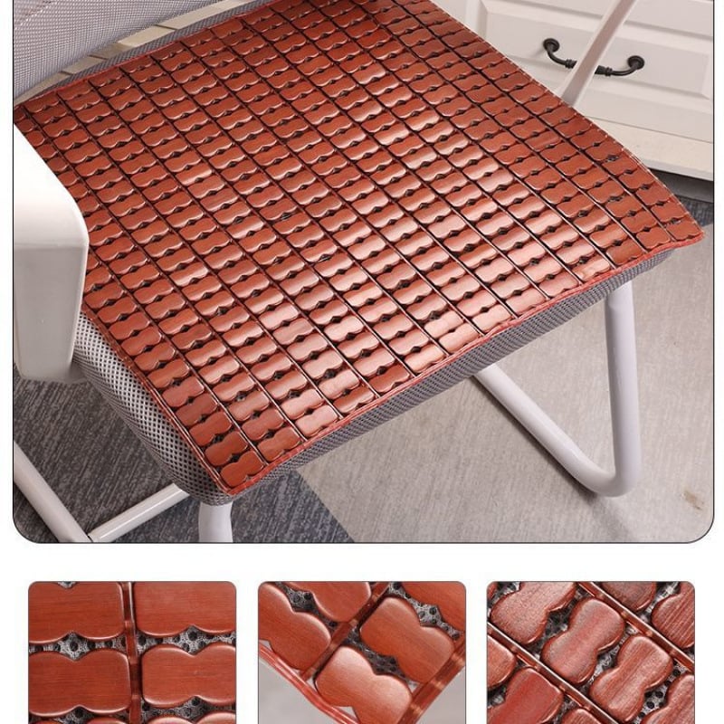 U veida bambusa sēdekļa spilvens ar lateksa pildījumu, birojam un viesistabai, Raksts: Solid, Houndstooth