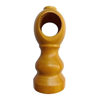 Koka aizkaru stieņa un romānas sliedes stiprinājumu komplekts — vienkāršs un dubultais stiprinājums, pamatne, dekoratīvs galvas rāmis; materiāls: koks; stils: Jaunais Ķīnas stils; nav pielāgojams