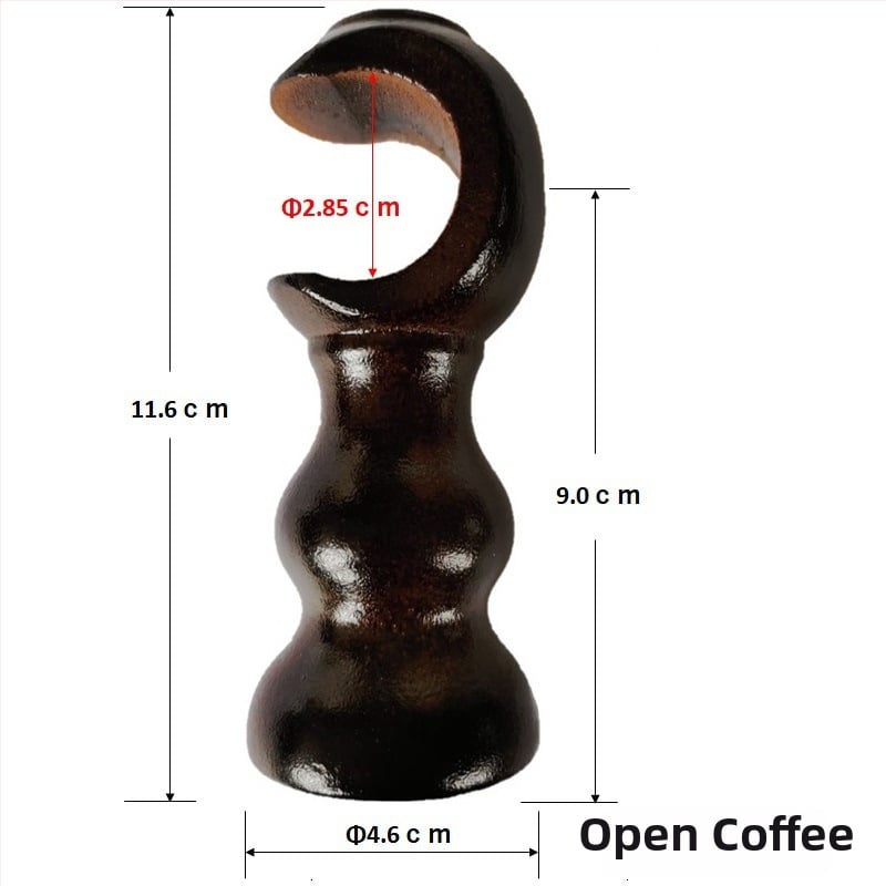 Koka aizkaru stieņa un romānas sliedes stiprinājumu komplekts — vienkāršs un dubultais stiprinājums, pamatne, dekoratīvs galvas rāmis; materiāls: koks; stils: Jaunais Ķīnas stils; nav pielāgojams