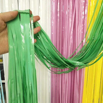 Dekoratīvs aizkars ar lāzera pavedieniem, modernā minimalistiskā stilā, zīmols Unique, materiāls: Cits