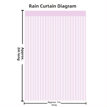 Dekoratīvs aizkars ar lāzera pavedieniem, modernā minimalistiskā stilā, zīmols Unique, materiāls: Cits