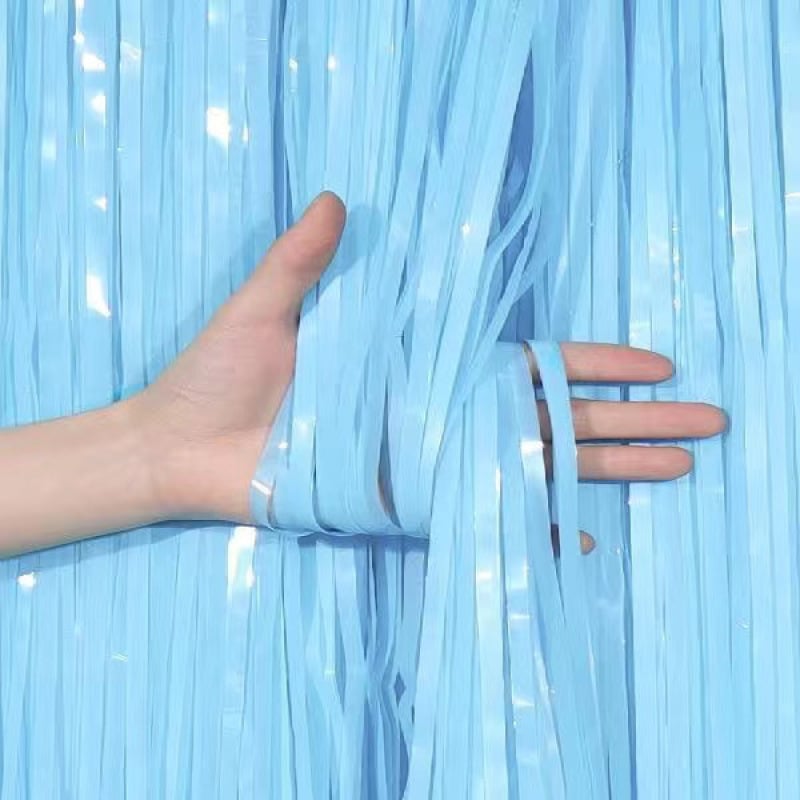 Dekoratīvs aizkars ar lāzera pavedieniem, modernā minimalistiskā stilā, zīmols Unique, materiāls: Cits