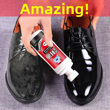 Cremă de pantofi pentru piele cu prosop din nylon inclus – reutilizabil, impermeabil, Brand Unique