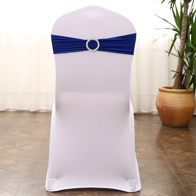 Husă de scaun din material elastic, cu accent floral, pentru banchetă și nuntă, dreptunghiulară, design modern minimalist