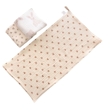 Gyerekeknek pamut arcmosó kendő fürdetéshez, akasztóval, 50–80 g, 40 szál, nyomtatási folyamat