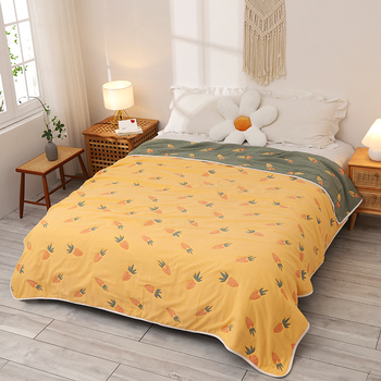 Medvilninis rankšluosčių pledas žiemai, kvėpuojantis audinys su devyniomis skylėmis iš šilkinio pluošto, svoris 2,05–2,50 kg