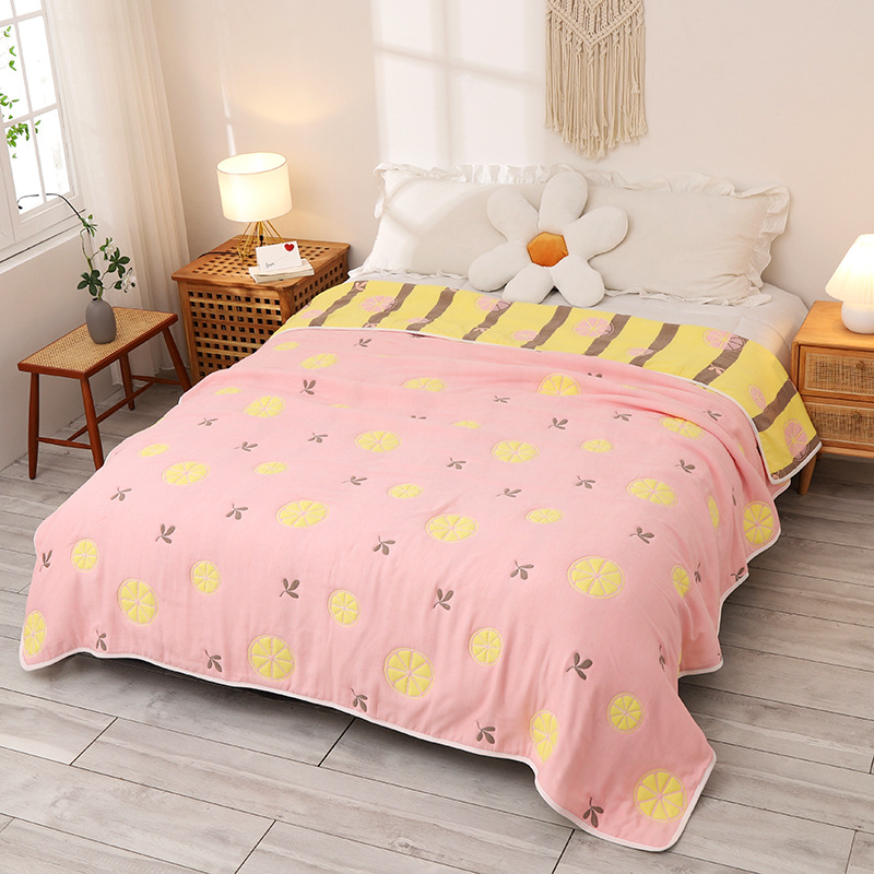 Medvilninis rankšluosčių pledas žiemai, kvėpuojantis audinys su devyniomis skylėmis iš šilkinio pluošto, svoris 2,05–2,50 kg