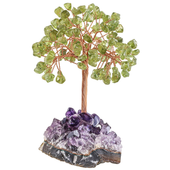 Arbore de cristal din ametist – Stil pastoral, ambalare individuală