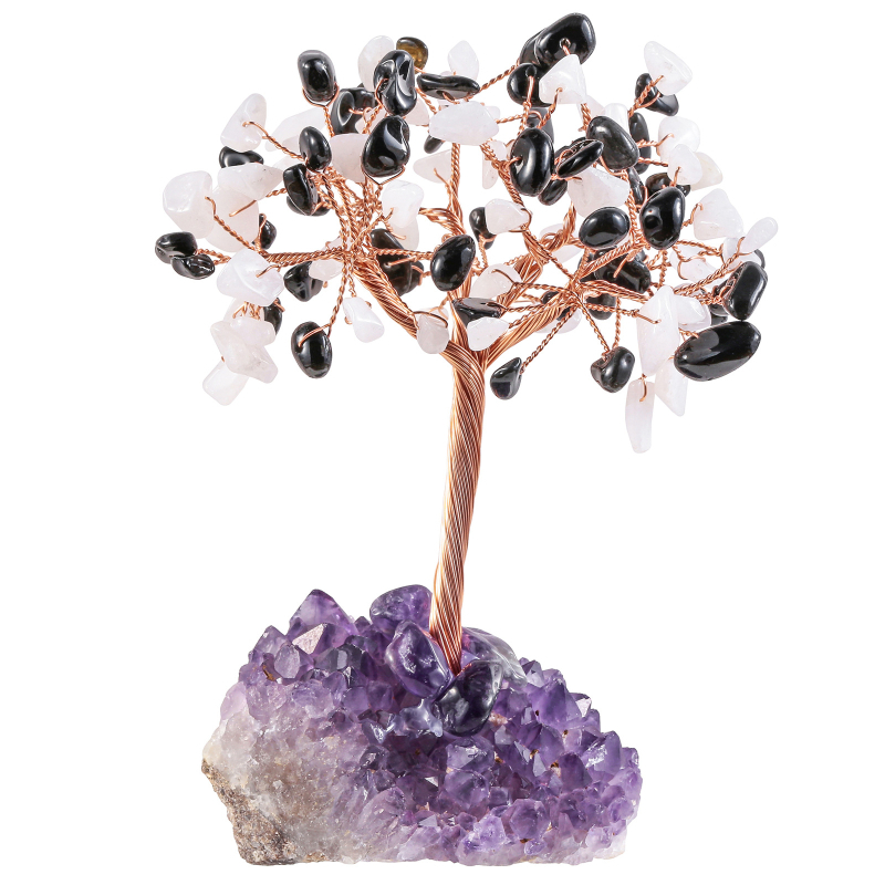 Arbore de cristal din ametist – Stil pastoral, ambalare individuală