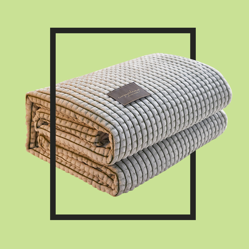 Flanelės pledas - poliesterio pluoštas, 500-800 g, visiems metų laikams
